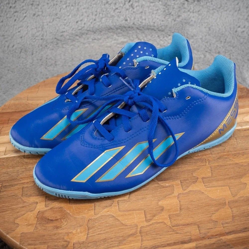 Adidas Unisex Barn x CrazyFast Messi Club Indoor Boots‎ Size 5.5